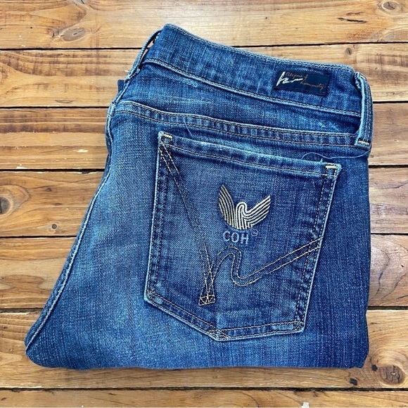 CITIZENS of Humanity jean COH Collete #104 low waist boot cut blue jeans size 30 - Picture 5 of 16